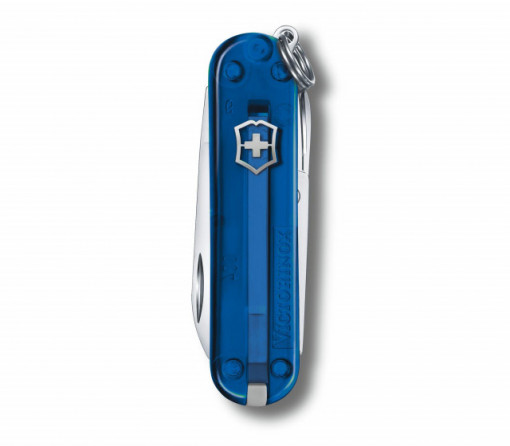 Briceag Victorinox SD Classic Transparent, Deep Ocean - 0.6223.T2G 2
