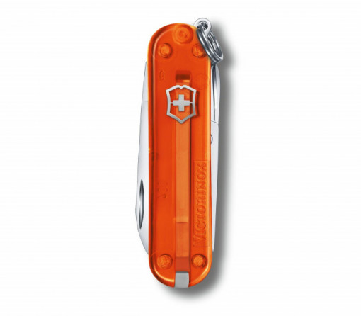 Briceag Victorinox SD Classic Transparent, Fire Opal - 0.6223.T82G 2