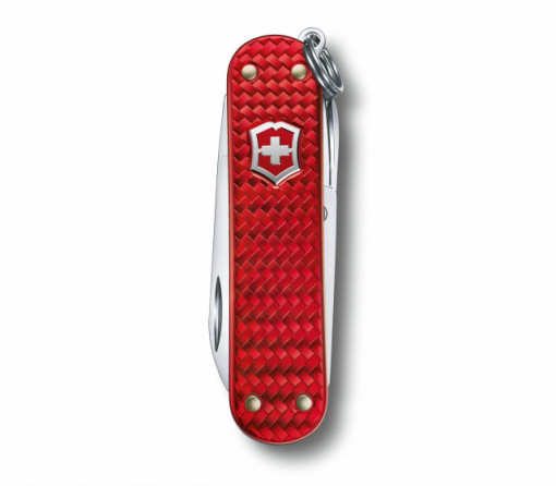 Briceag Victorinox Classic Precious Alox Iconic Red - 0.6221.401G  2