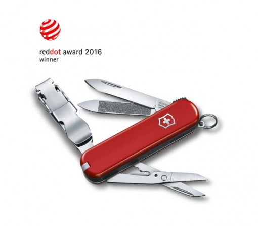 Briceag Victorinox Nail Clip 580, rosu - 0.6463
