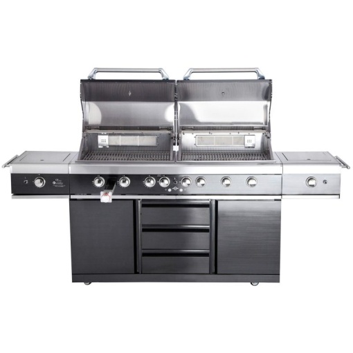 Bucatarie de exterior din inox, gratar pe gaz cu Air System ALL GRILL Top-Line Extrem Light - 100960 - Img 6