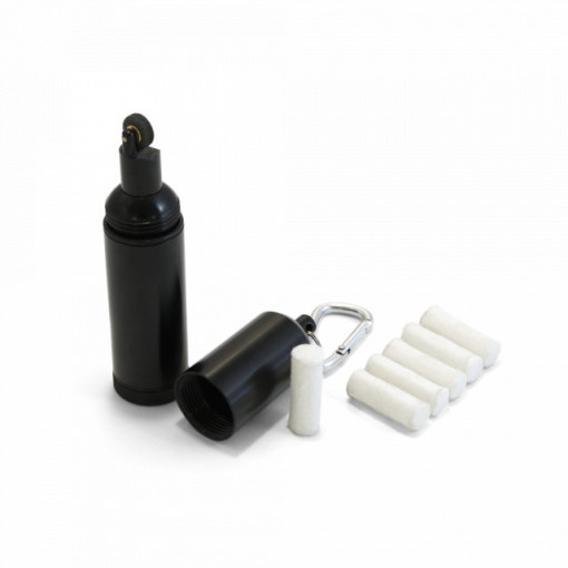 Capsula depozitare cu cremene si accesorii aprins foc Coghlans Flint Wheel - C2226 2
