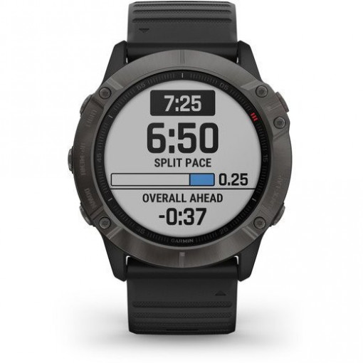 Ceas Garmin Fenix 6X Sapphire Carbon/Black 51mm - HG.010.02157.11 antrenament
