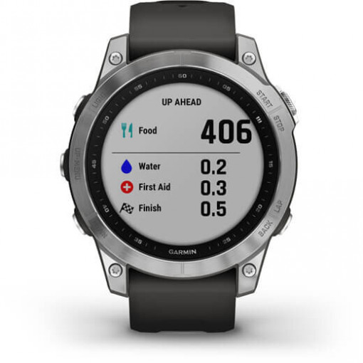 Ceas Garmin Fenix 7 Silver/Graphite 47MM - HG.010.02540.01 5