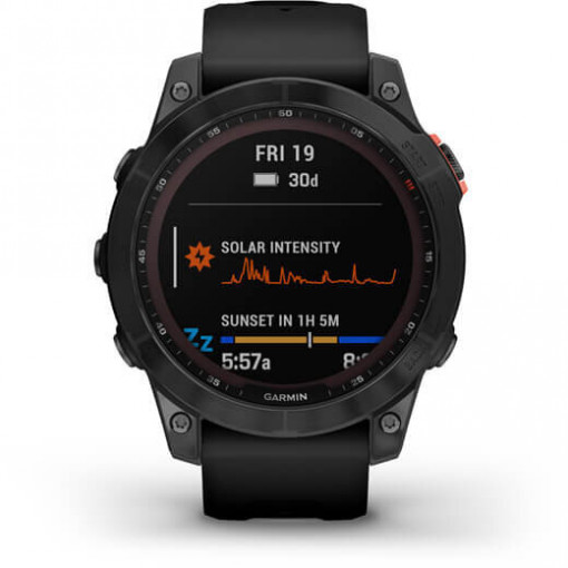 Ceas Garmin Fenix 7 Solar Slate Gray/Black 47mm - HG.010.02540.11 2