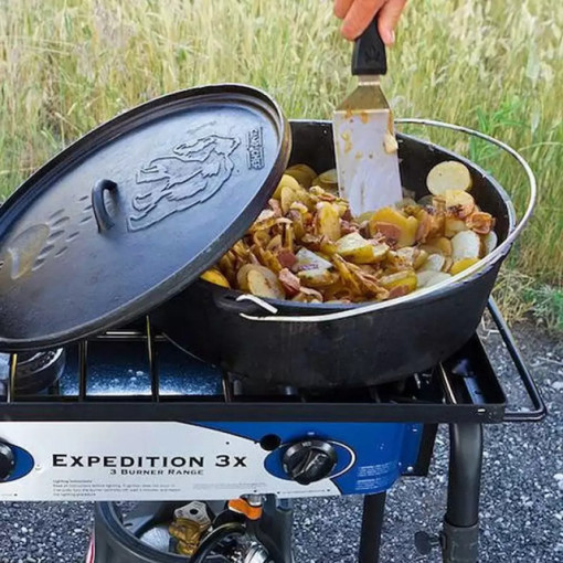 Ceaun din fonta cu capac - cuptor olandez Camp Chef 41 cm 11 litri - CC-SDO16 3