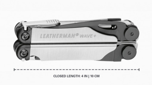 Cleste Leatherman Wave Plus Negru-Argintiu - 832622 5
