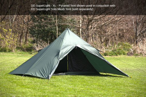 Cort 2 pers DD Hammocks SuperLight Pyramid Tent XL - 0707273932099 2