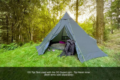 Cort 3-4 persoane DD Hammcks Tipi Olive Green - 707273931641 2