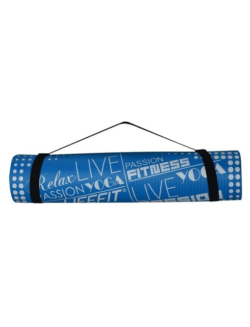 Covoras Yoga Exclusive - 100 X 60 X 1 Cm, Albastru - Img 3