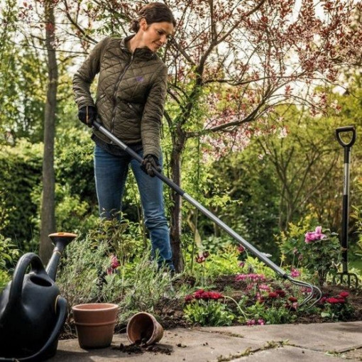 Cultivator Ergonomic Fiskars, 1670 mm, 790 g - Img 3