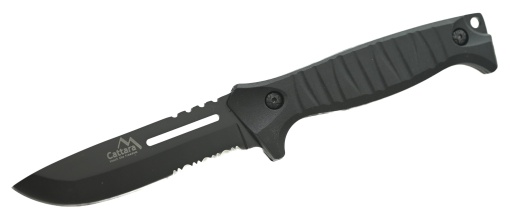 Cutit outdoor Cattara Warrior 22.5cm, teaca tactica cu prindere curea - TT13221 - Img 2