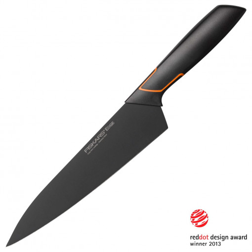 Cutitul bucatarului Fiskars Edge L, 20 cm, otel inoxidabil