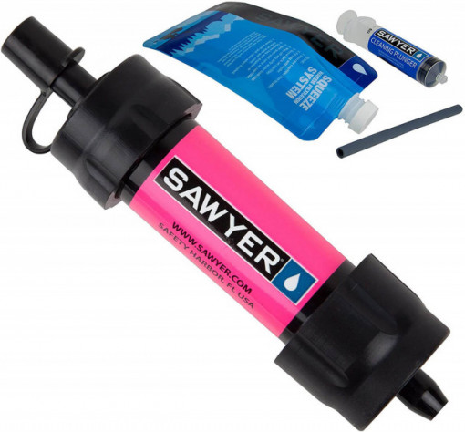 Filtru pentru apa Sawyer Mini roz - SP102 2