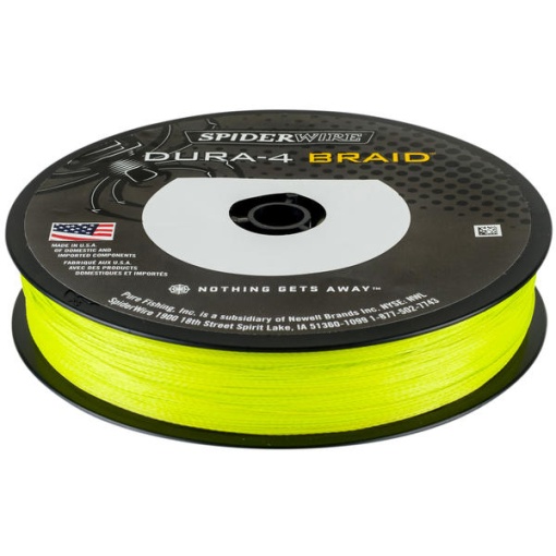 Fir Textil Spiderwire Dura 4 Yellow 150m - Img 2