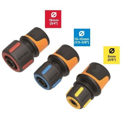 FISKARS Conector furtun de gradina Fiskars, 9 mm (3/8'') - 1027071 - Img 2