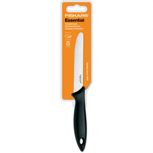 FISKARS Cutit pentru tomate Fiskars Essential, 12 cm, otel inoxidabil - 1023779 - Img 3
