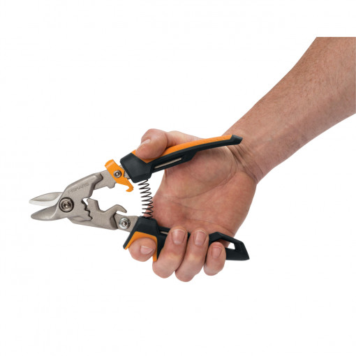 FISKARS Foarfeca pentru tabla Fiskars PowerGear, bulldog - 1027212 - Img 4
