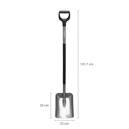FISKARS Lopata Fiskars Ergonomic, 130 cm, 2 kg - 1066712 - Img 6