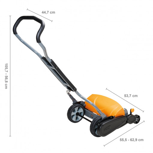 FISKARS Masina manuala de tuns gazonul StaySharp Max, 610 mm, 20 kg - 1000591 - Img 7