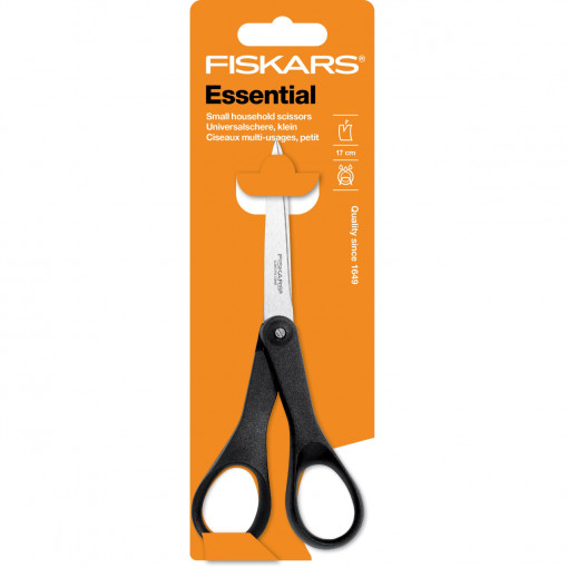 Foarfeca pentru hartie Fiskars Essential, 17 cm - Img 2