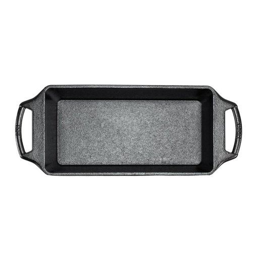 Forma de copt painea din fonta 34 x 13 cm Lodge - L-BW10LP - Img 2
