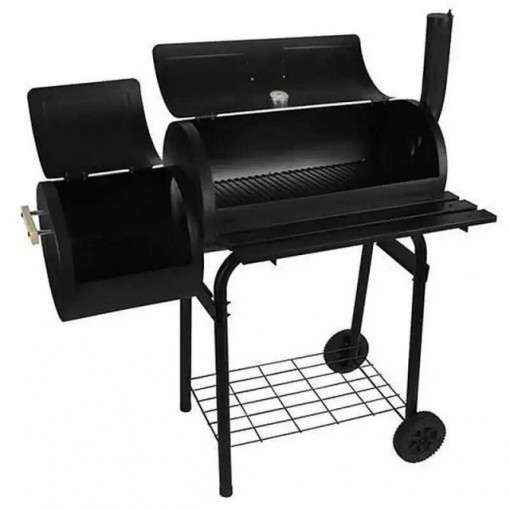 Gratar pe carbuni cu afumatoare Activa American BBQ Texas - 11225 frontal