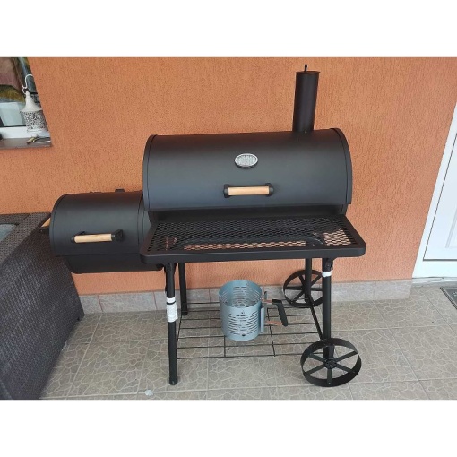 Gratar pe carbuni cu afumatoare American BBQ Washington Activa - 11240 - Img 15