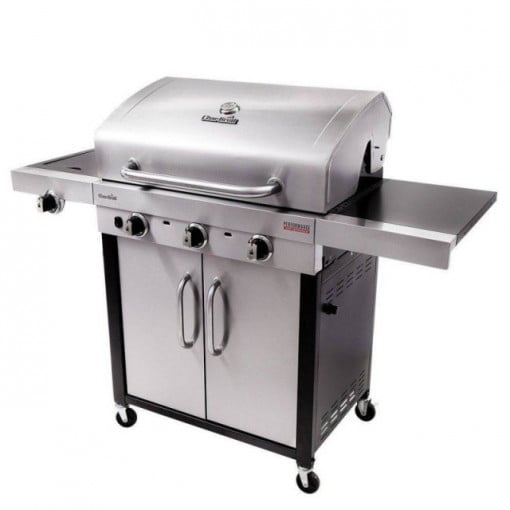 Gratar pe gaz Char-Broil Performance 340S, 3 arzatoare din inox, TRU-Infrared - 140744 lateral
