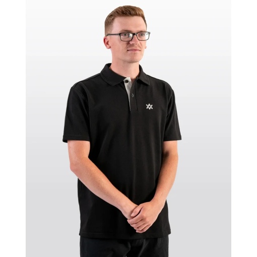 GURU Tricou POLO Aventus Negru/Gri - Img 2