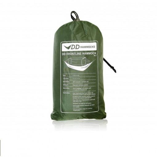 Hamac Frontline Forest Green DD Hammocks - 0707273931535 2