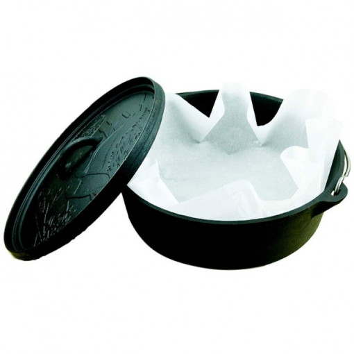 Hartie pentru copt cuptor olandez set 8 bucati Lodge - Img 3