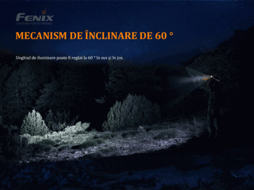 Lanterna frontala Fenix HP16R - 1700 lumeni - 260 metri - ADV-442-002 5