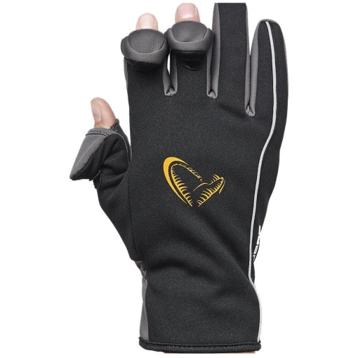 Manusi Savage Gear Soft Shell Winter Black - Img 3