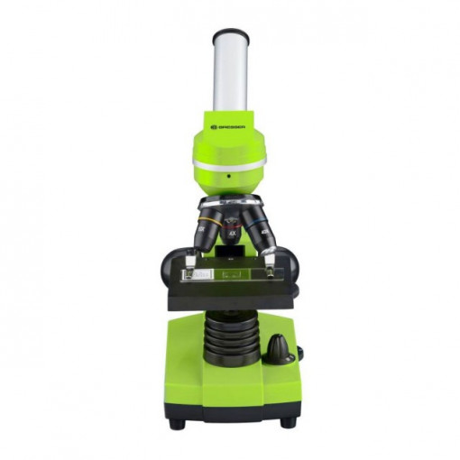 Microscop optic Bresser Junior Student Biolux SEL, verde - 8855600B4K000 3
