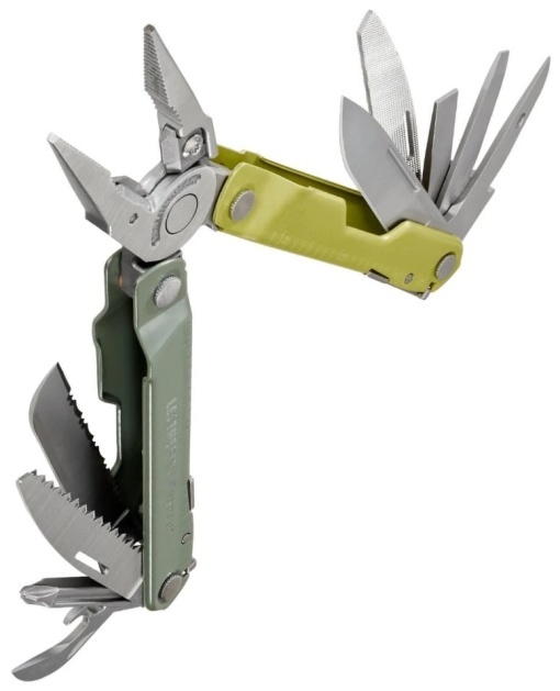 Multifunctional Leatherman Rebar, 17 instrumente, Mossy Slate - 833315 - Img 4