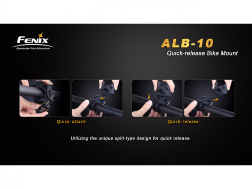 Prindere bicicleta Fenix ALB-10 QR 4