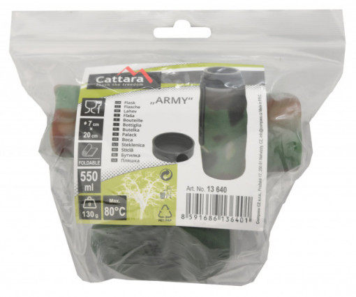 Recipient din silicon Army 550ml Cattara TT13640 - Img 6