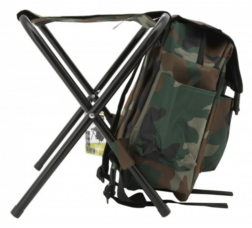 Scaun de camping cu rucsac Cattara Oblia Army - TT13445 - Img 3
