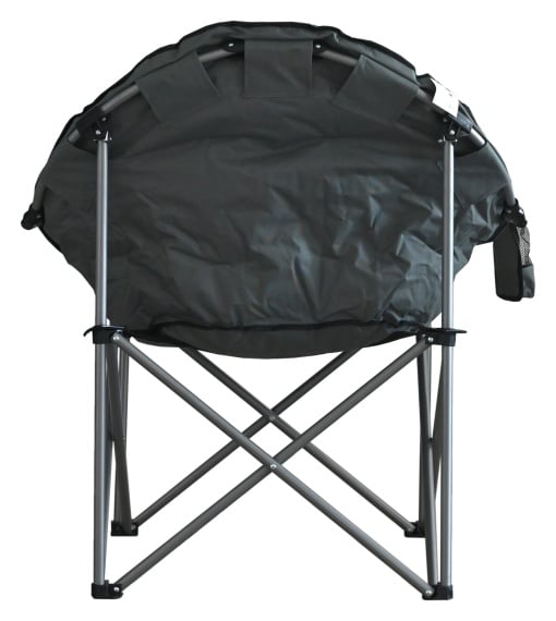 Scaun pliabil camping Cattara Lisboa, 80 x 95 x 62cm, suparta 120kg, antracit - TT13473 - Img 4