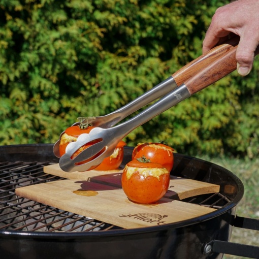 Set 3 ustensile premium din otel inoxidabil cu maner de lemn Grillart - GA-1023 - Img 2