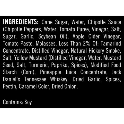 Sos Jack Daniels Sweet &amp; Spicy BBQ Sauce 473 ml 553 g - JD-2393 - Img 3