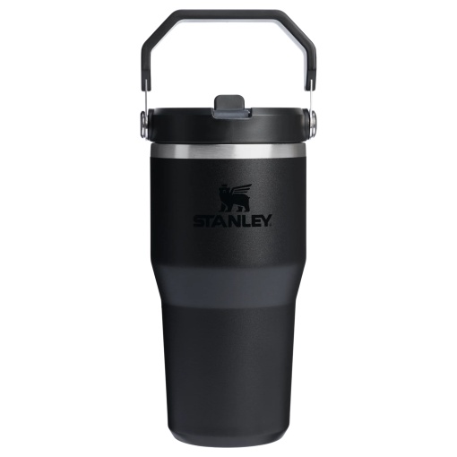 Stanley IceFlow™ Flip Straw Tumbler, 0.6L, Black 2.0