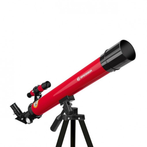 Telescop refractor Bresser Junior 45/600 AZ rosu - 8850600E8G000 2