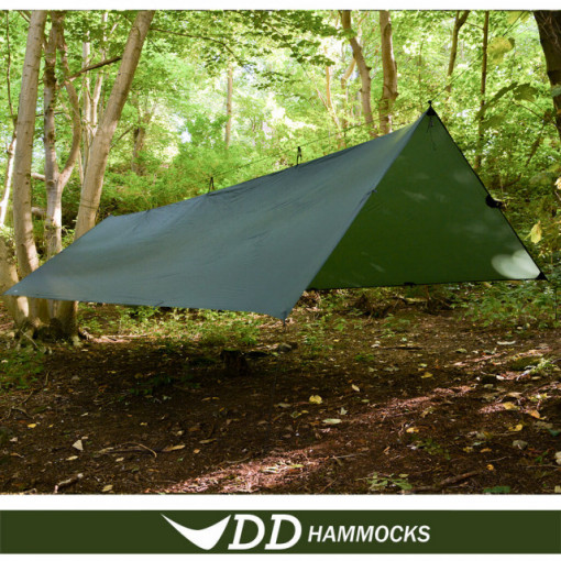 Tenda Superlight Prelata XL Olive Green DDHammocks 450 × 290 cm - 0707273933874 2