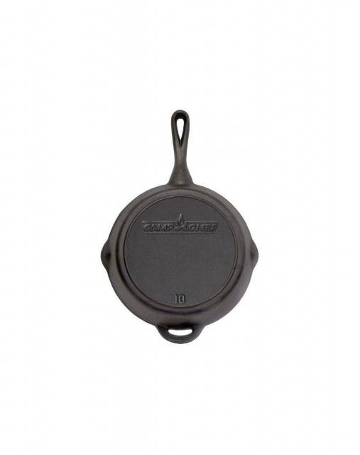 Tigaie adanca rotunda din fonta cu maner Camp Chef 25 cm CC-SK10 3
