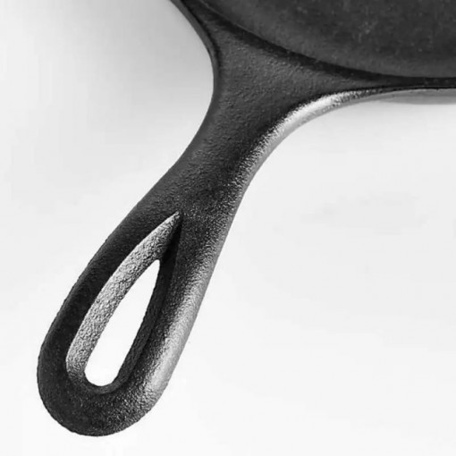 Tigaie adanca rotunda din fonta cu maner Chef Collection Lodge 20 cm - L-C8SK 3