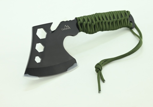 Topor multifunctional Cattara Viking 24cm, chei, paracord, teaca - TT13266 - Img 3