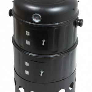 Afumatoare si gratar cu carbuni 3 in 1 PISA 40cm Cattara - TT13032 - Img 2
