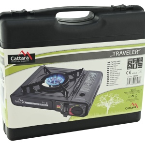 Aragaz Cattara Traveler, 2200W, Piezzo, 1.8kg, 34 x 11 x 28cm, 150g/h - TT13590 - Img 9